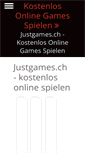 Mobile Screenshot of justgames.ch
